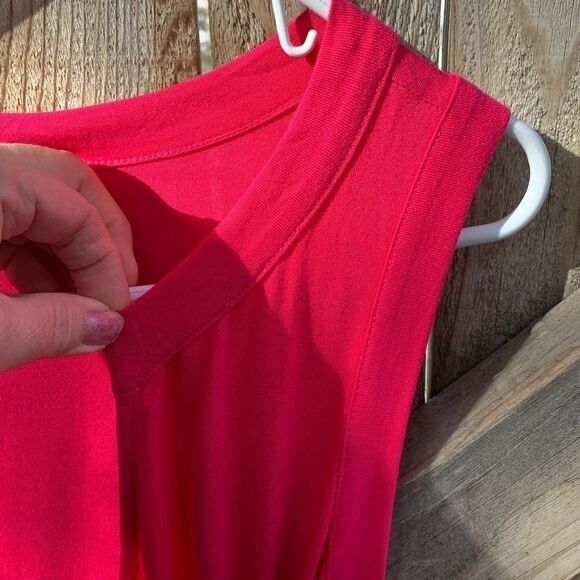 Merona sleeveless crisscross dress side slit xs - Picture 5 of 8